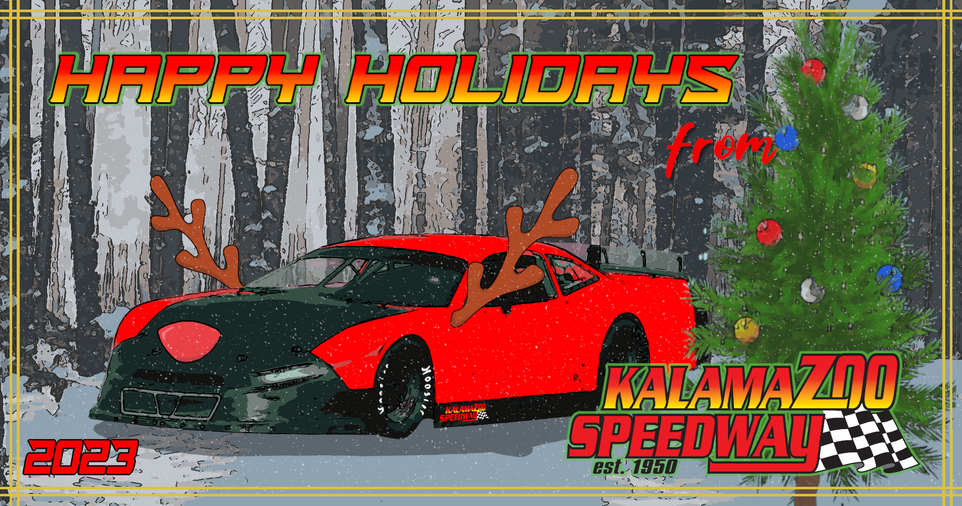 Happy Holidays from the Kalamazoo Speedway Family!